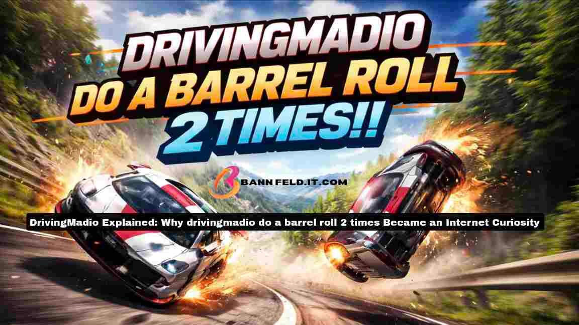 drivingmadio do a barrel roll 2 times